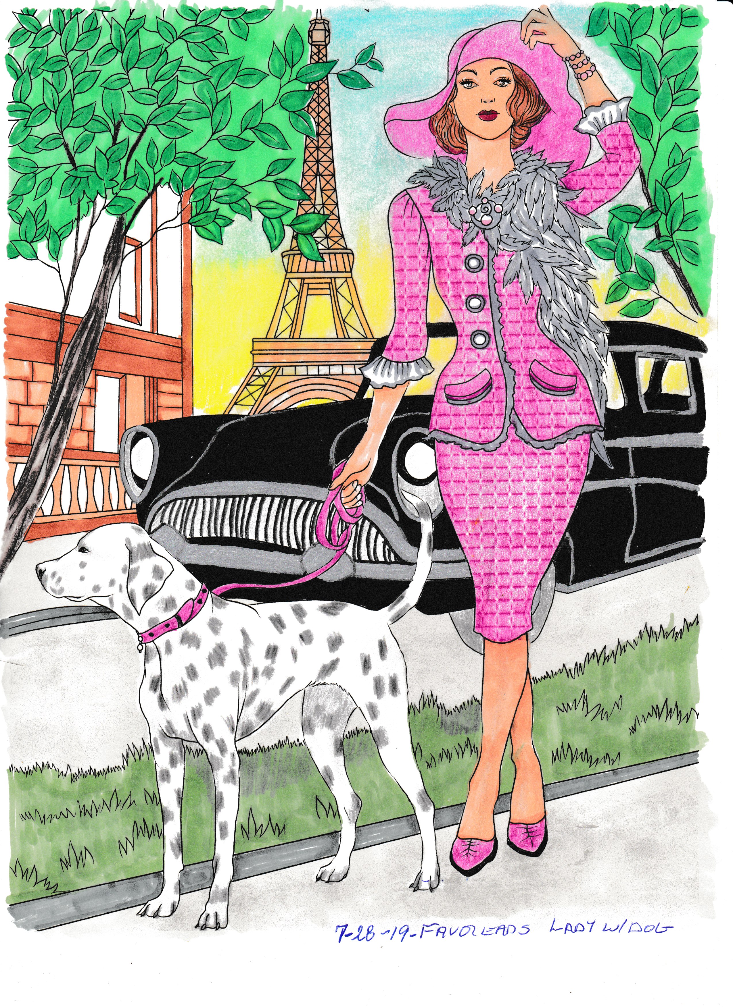 Lady with a Dog