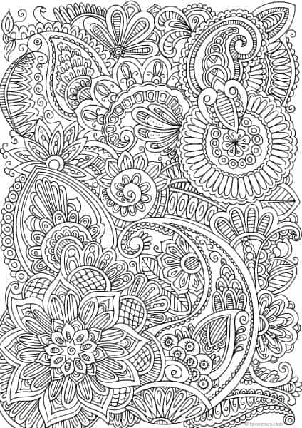 Calming Doodle Pattern