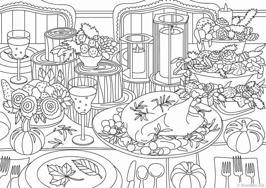 Thanksgiving Table