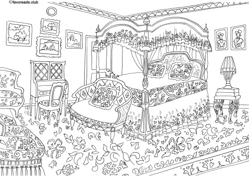 Authentic Architecture Victorian Bedroom Favoreads Coloring Club Architecture Victorian Bedroom