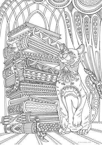 Advanced Detailed Animal Coloring Pages