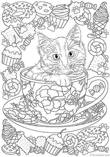 Kitty in a Cup