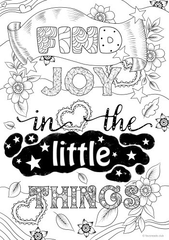 Find Joy in the Little Things