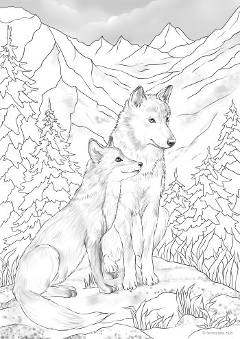 Wolf and Fox
