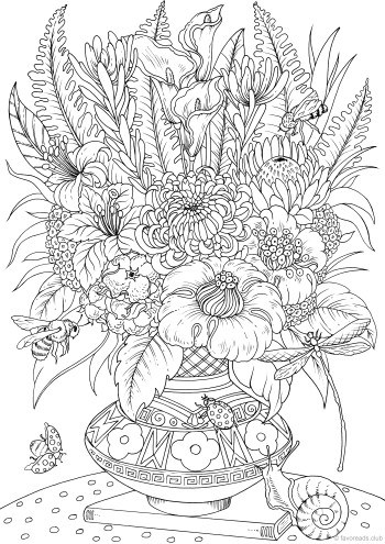 Flowers in a Vase