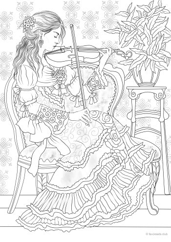 Girl with a Violin
